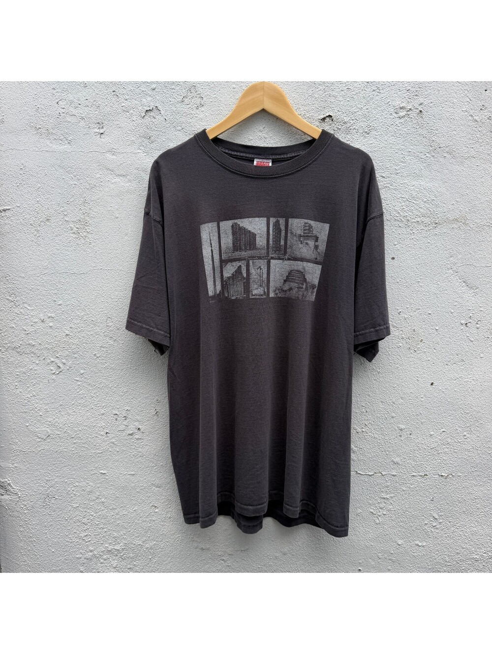 Vintage Frank Lloyd Wright Graphic Print Tshirt 90s